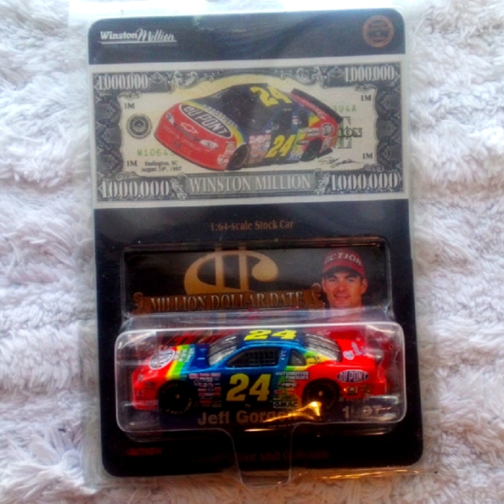 Vintage JEFF GORDON -Winston Million 1997 Monte Carlo -1:64 scale   MINT!